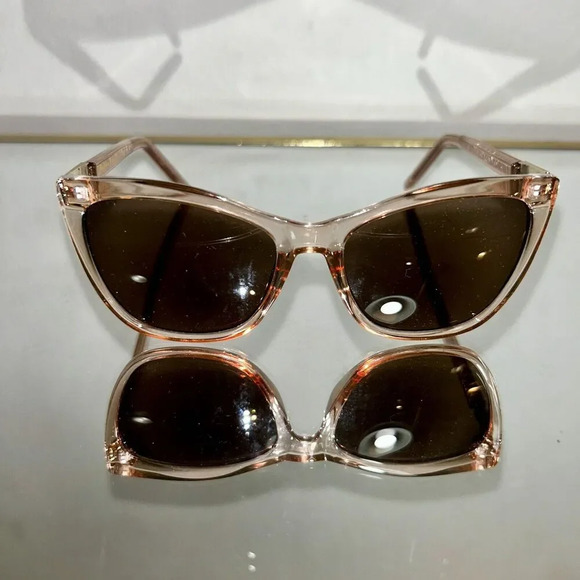 Sofia Vergara x Foster Grant Peach Cat Eye SunReaders 100%UV 56/18-146 SOFIA BLS - Picture 6 of 15